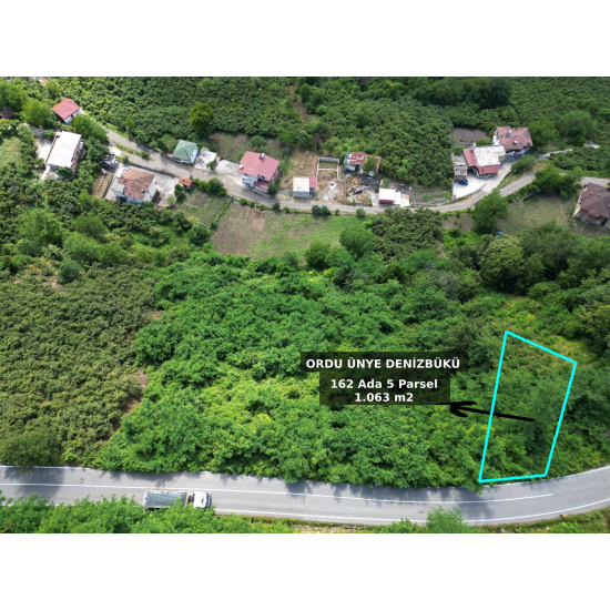 Ordu, Ünye, Denizbükü, 162 Ada, 5 Parsel, 650.000 TL