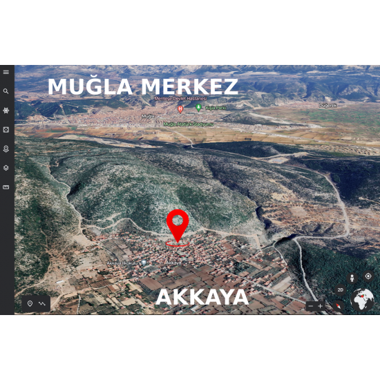 Muğla, Menteşe, Akkaya, 111 Ada, 1145 Parsel
